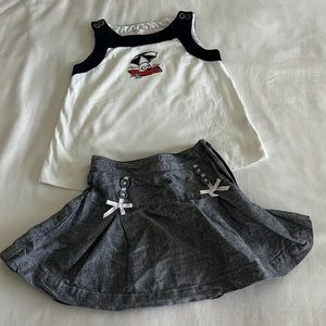 Janie and Jack summer outfit.